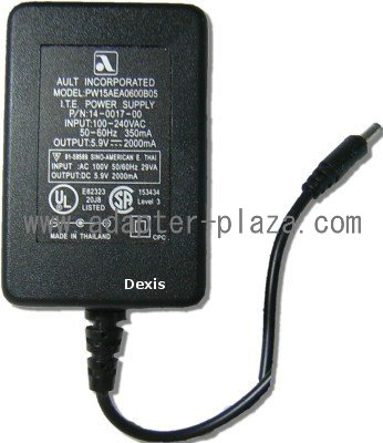 New 5.9V-2000mA Ault PW15AEA0600B03 14-0017-00 WALL AC Adapter for Handspring Visor Edge PDA - Click Image to Close